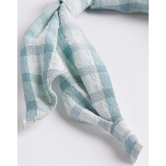 π Green Plaid Bow Hair Headband NWT Torrid New! - Picture 2 of 2